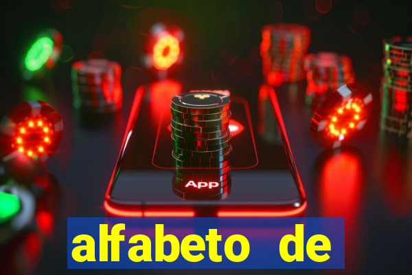 alfabeto de caligrafia bonita